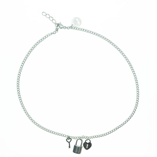 COLLIER PENDENTIF CADENAS CLEF