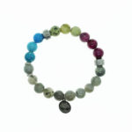 BRACELET ÉLASTIQUE GRIS GEM3PC